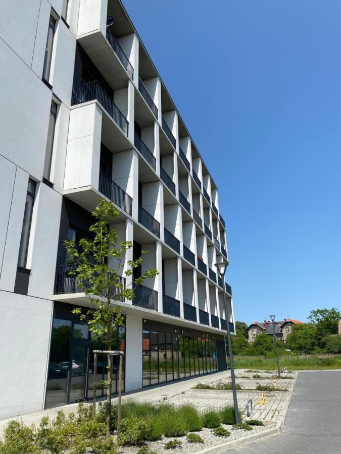 Apartament Wroclaw-Lotnisko Buitenkant foto